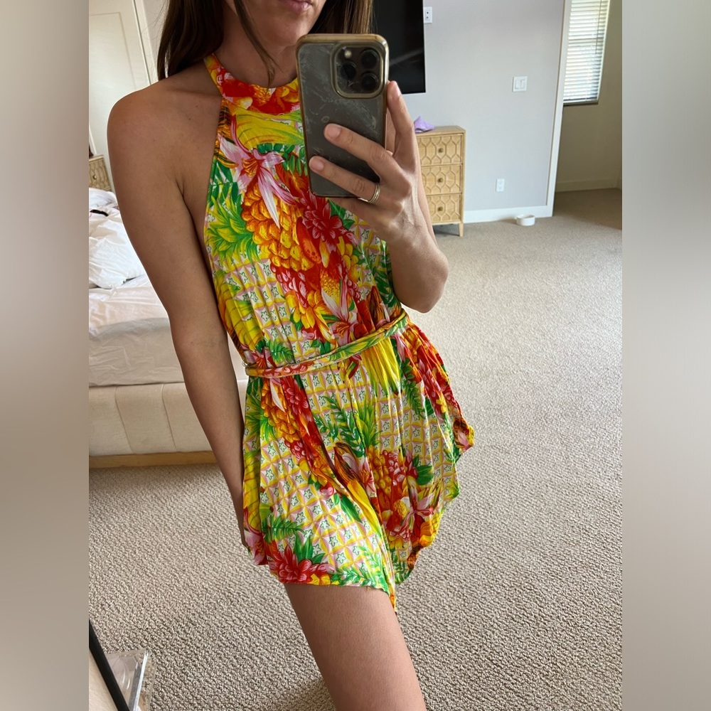 ASOS colorful mini dress, US 4 (small)